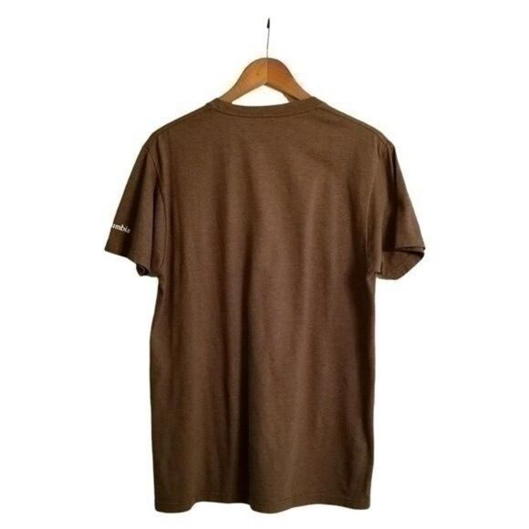 Columbia Brown Tested Tough T-shirt Size - Medium  8 0052 - Picture 3 of 4